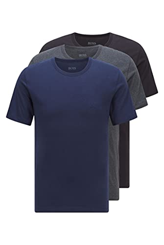BOSS T-shirt Rn 3p Co, Camiseta, para Hombre, Azul (Open Blue 497), Large