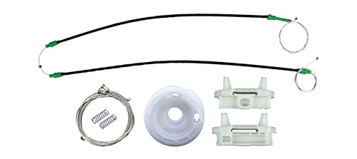 Bossmobil compatible con FOCUS (DAW, DBW), Kombi (DNW), Stufenheck (DFW), Delantero derecho, kit de reparación de elevalunas eléctricos