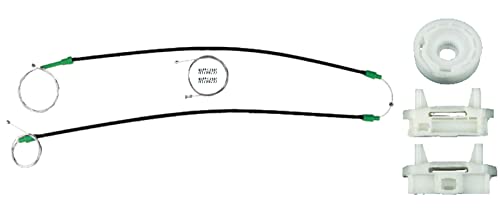 Bossmobil compatible con FOCUS (DAW, DBW), Kombi (DNW), Stufenheck (DFW), Delantero derecho, kit de reparación de elevalunas eléctricos