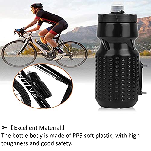 Botella para bicicleta, Botella de agua aislada para bicicleta, Botella magnética para montar al aire libre, Botella de gran volumen, Botellas de agua para deportes para montar al aire libre