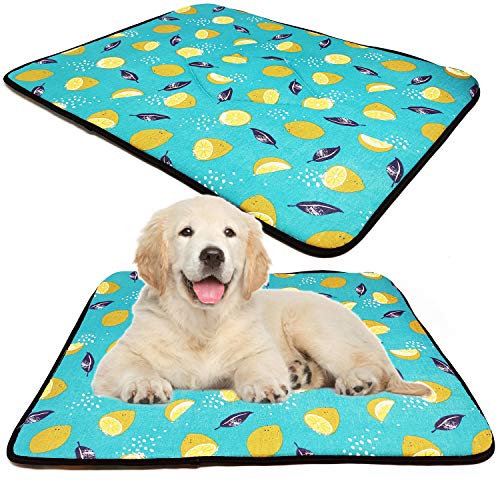 BPS Colchoneta para Perros Gatos Cama Manta Mascotas Antideslizante Tamaño S/M/L Portatil Colchón Almohada Suave Color al Azar (M: 75x60 cm) BPS-1027