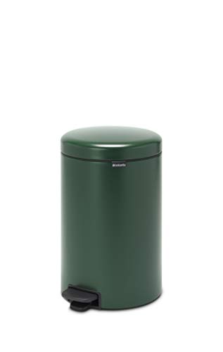 Brabantia NewIcon Cubo de Pedal, Verde Pino, 20 L