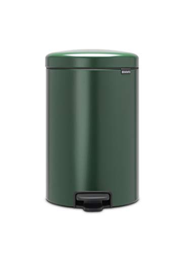 Brabantia NewIcon Cubo de Pedal, Verde Pino, 20 L