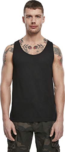 Brandit Camiseta de Tirantes Camisa Cami, Negro, XXXXXXXL para Hombre