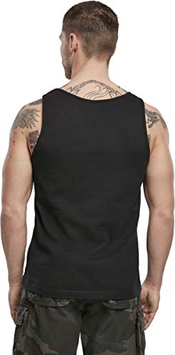 Brandit Camiseta de Tirantes Camisa Cami, Negro, XXXXXXXL para Hombre