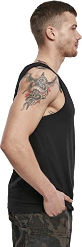 Brandit Camiseta de Tirantes Camisa Cami, Negro, XXXXXXXL para Hombre