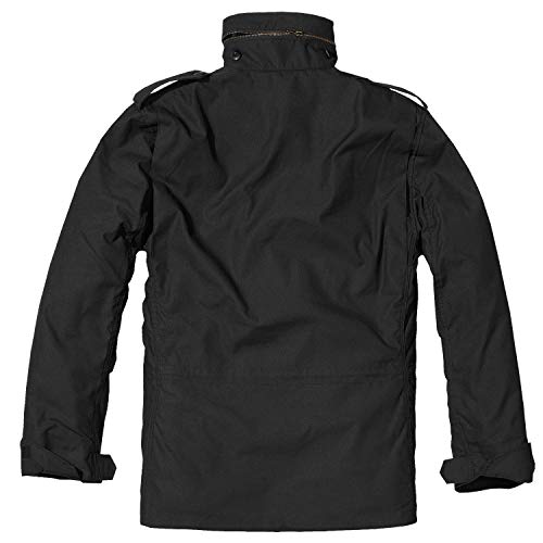 Brandit M65 Chaqueta, Hombre, Negro XXL