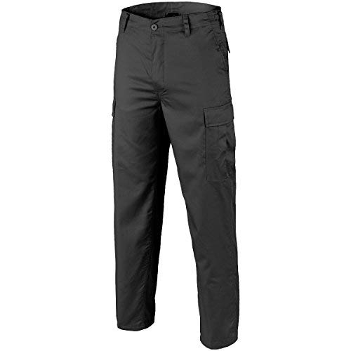 Brandit Pantalones de Camuflaje de EE. UU Pantaln de Vestir, Negro, 5XL para Hombre