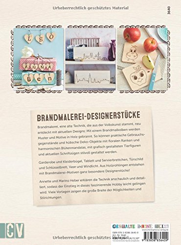 Brandmalerei: Grundanleitung & Motivvorlagen