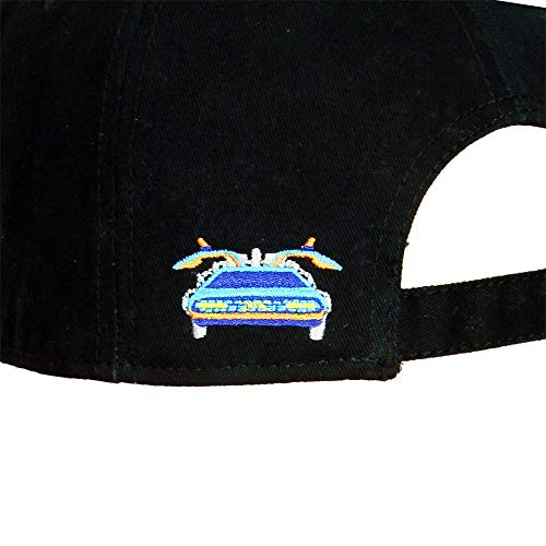 Branpresto Ba655006bft Gorra béibol Regreso al Futuro Logo, Negro, Talla única para Hombre