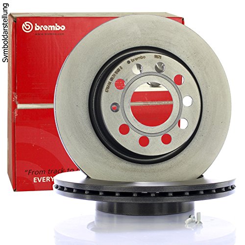 Brembo 08716511 Discos de Freno con Recubrimiento UV, Set de 2
