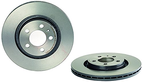 Brembo 09701211 Discos de Freno con Recubrimiento UV, Set de 2