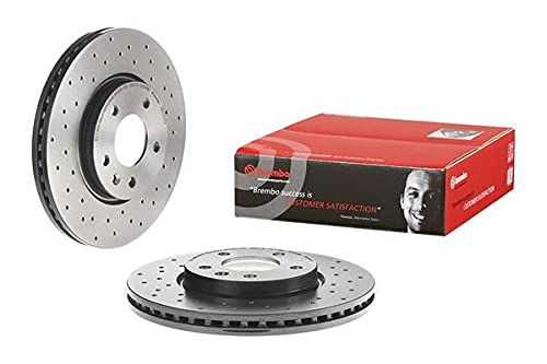 Brembo 09.B356.1X Rotores de Discos de Frenos, Juego de 1