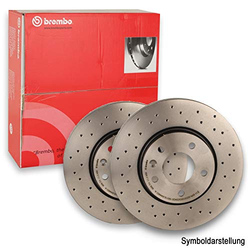 Brembo 09.B356.1X Rotores de Discos de Frenos, Juego de 1