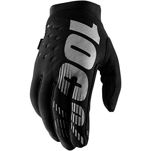 Brisker 100% Glove Black/Grey MD