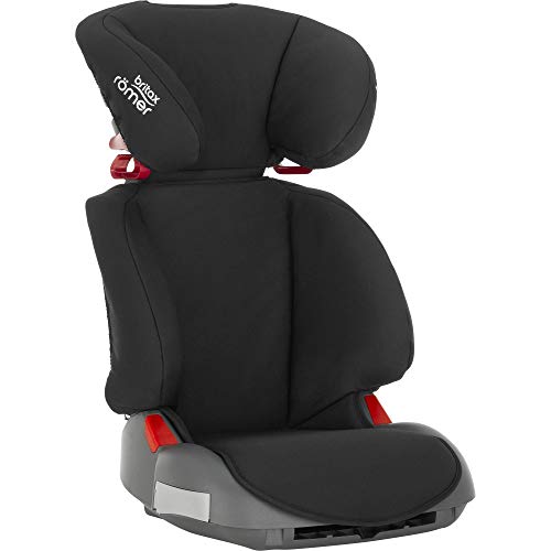 BRITAX RÖMER Silla Coche ADVENTURE Flexible con Protecciones Laterales Niño de 15 a 36 kg, Grupo 2/3, de 3,5 Años a 12 Años, Cosmos Black, No tiene ISOFIX