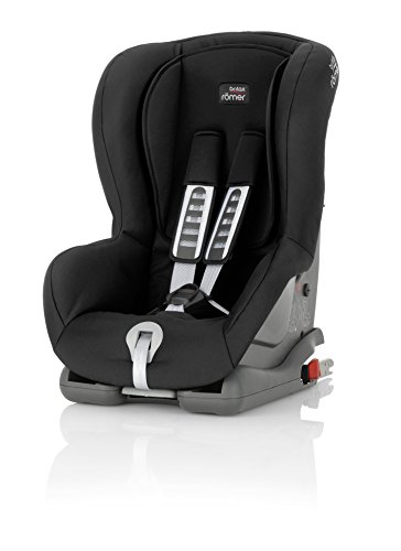 BRITAX RÖMER Silla Coche DUO plus con Varias Opciones de Instalación y Protección Superior Niño de 9 a 18 kg Grupo 1 de 9 Meses a 4 Años, Cosmos Black