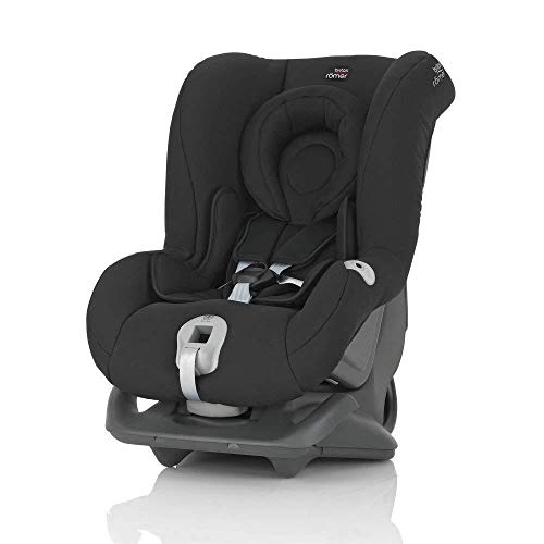 BRITAX RÖMER Silla Coche FIRST CLASS PLUS Instalación con Cinturón de Seguridad Niño de 0 a 18 kg Grupo 1 desde el Nacimiento hasta los 4 Años, Cosmos Black