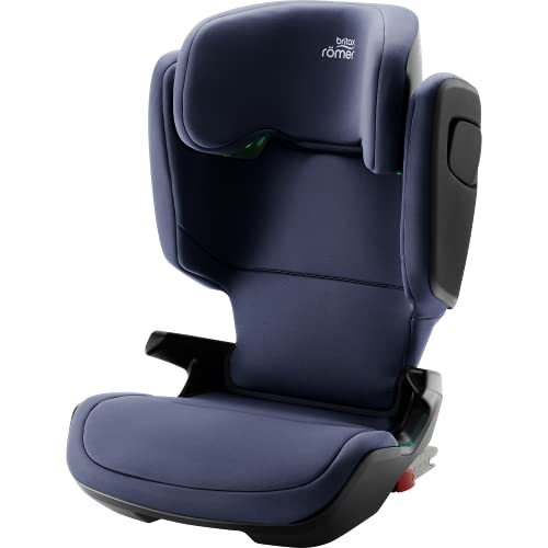 BRITAX RÖMER Silla Coche KIDFIX M i-SIZE, Evolutiva y Duradera con Sistema de Anclaje ISOFIX niño de 100 a 150 cm Grupo 2/3 de 3.5 a 12 años, Moonlight Blue