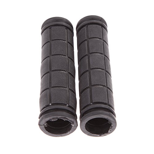 Broadroot agarraderas suaves de goma para manillares de bicicletas BMX MTB, negro