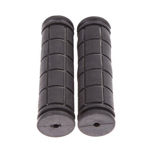 Broadroot agarraderas suaves de goma para manillares de bicicletas BMX MTB, negro