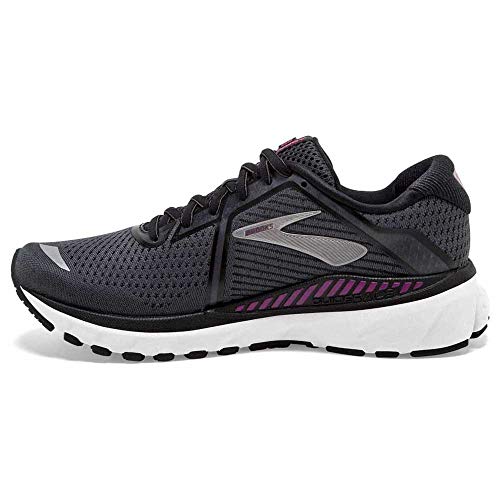 Brooks Adrenaline GTS 20 - Sillín de Bicicleta, Color Negro, Blanco y Gris, Black/White/Hollyhock, 38,5