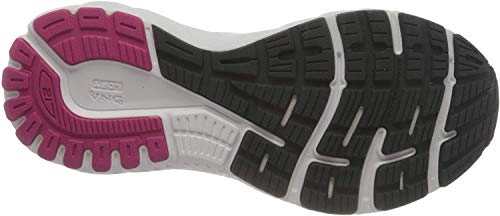 Brooks Adrenaline GTS 21, Zapatillas para Correr Mujer, Black Raspberrysorbet Ebony, 40.5 EU