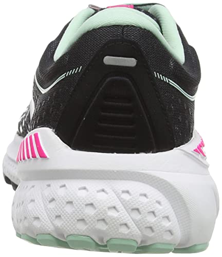 Brooks Adrenaline GTS 21, Zapatillas para Correr Mujer, Negro Rosa, 39 EU