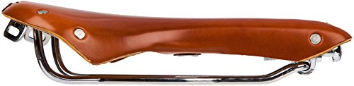 Brooks B15 Swallow Steel - Sillín de Bicicleta de Carretera, Color marrón