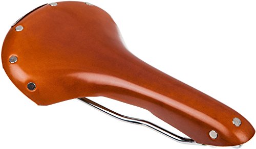 Brooks B15 Swallow Steel - Sillín de Bicicleta de Carretera, Color marrón