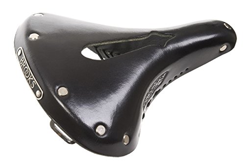 Brooks B17 S Imperial - Sillín de bicicleta urbana, color negro, modelo para mujeres