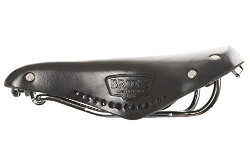 Brooks B17 S Imperial - Sillín de bicicleta urbana, color negro, modelo para mujeres