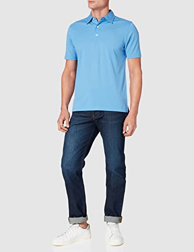 BROOKS BROTHERS 100136132 Polo, Azul (Blue 455), Large (Talla del Fabricante: L-) para Hombre