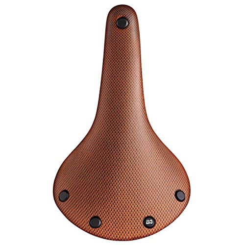 Brooks Cambium C17 All Weather Saddle Steel Frame, Bronze/Orange