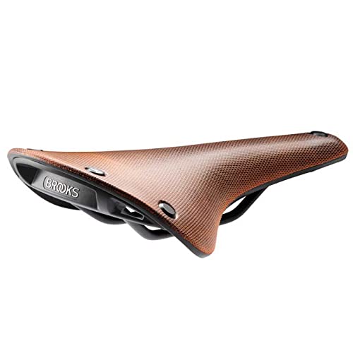 Brooks Cambium C17 All Weather Saddle Steel Frame, Bronze/Orange