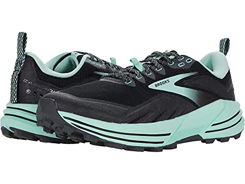 Brooks Cascadia 16, Zapatillas para Correr Mujer, Negro Azul, 38.5 EU