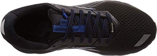 Brooks Ghost 12 GTX, Zapatillas de Running Hombre, Negro Azul, 44 EU