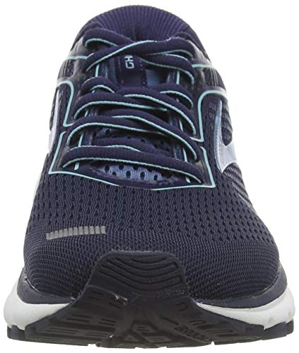 Brooks Ghost 12, Zapatillas para Correr Mujer, Azul Marino/Stellar/Azul, 35.5 EU