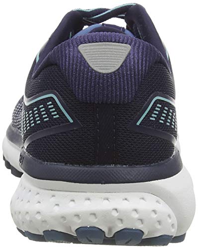 Brooks Ghost 12, Zapatillas para Correr Mujer, Azul Marino/Stellar/Azul, 35.5 EU