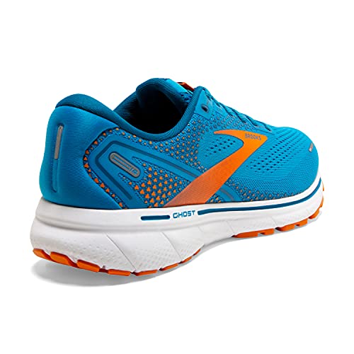 Brooks Ghost 14, Zapatillas para Correr Hombre, Naranja Azul, 43 EU