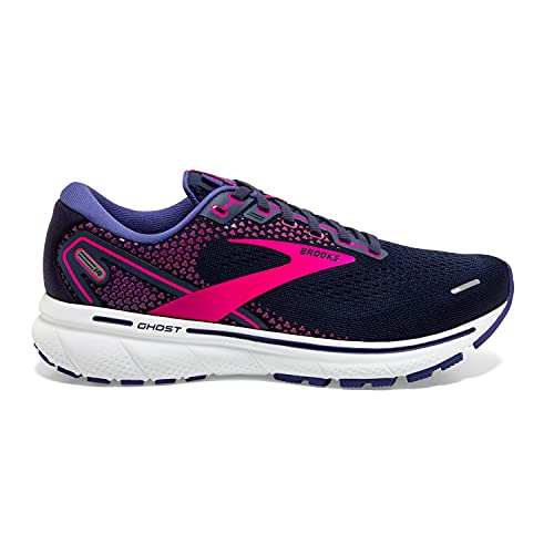 Brooks Ghost 14, Zapatillas para Correr Mujer, Negro Rosa, 39 EU