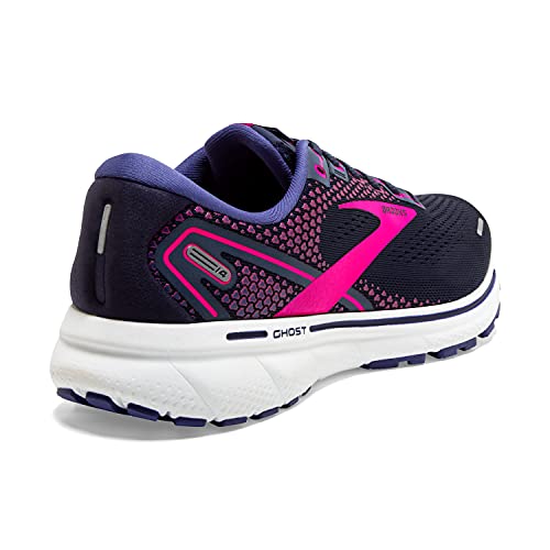 Brooks Ghost 14, Zapatillas para Correr Mujer, Negro Rosa, 39 EU