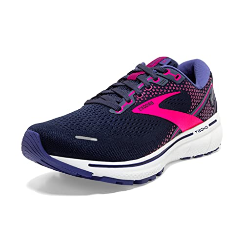 Brooks Ghost 14, Zapatillas para Correr Mujer, Negro Rosa, 39 EU