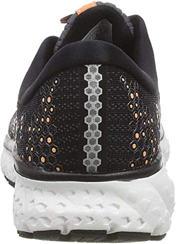 Brooks Glycerin 17, Zapatilla de Correr Mujer, Black Ebony Cantaloupe, 35.5 EU