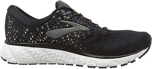 Brooks Glycerin 17, Zapatilla de Correr Mujer, Black Ebony Cantaloupe, 35.5 EU