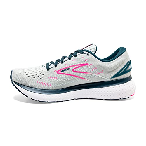 Brooks Glycerin 19, Zapatillas para Correr Mujer, Ice Flow Navy Pink, 36.5 EU