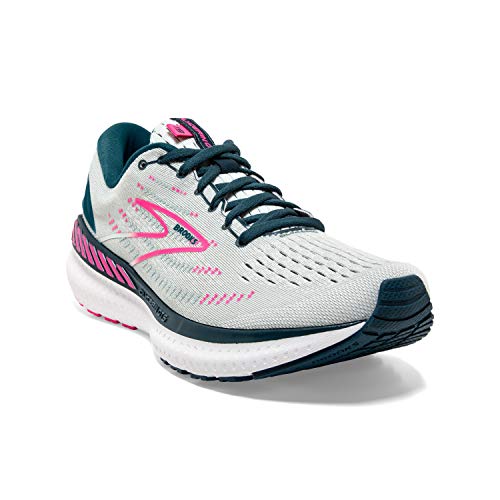 Brooks Glycerin GTS 19, Zapatillas para Correr Mujer, Ice Flow Navy Pink, 37.5 EU