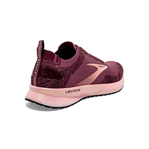 Brooks Levitate 4, Zapatillas para Correr Mujer, Nocturne/Coral/Zinfandel, 38 EU