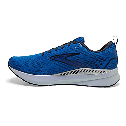 Brooks Levitate GTS 5, Zapatillas para Correr Hombre, Blue India Ink White, 45 EU