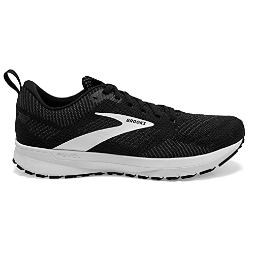 Brooks Revel 5 Negro Gris 1103741D090